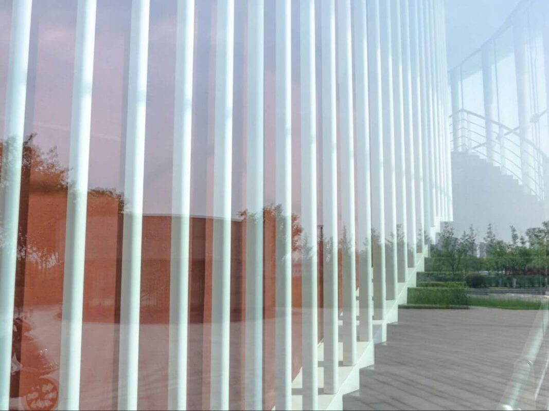 واجهات ونوافذ بروفايل زجاج سيكوريت