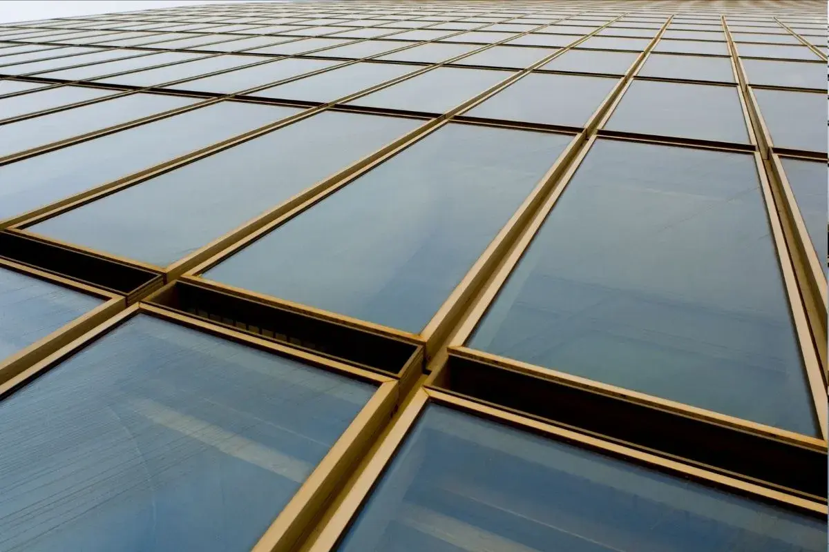 Modern curtain wall glass types 