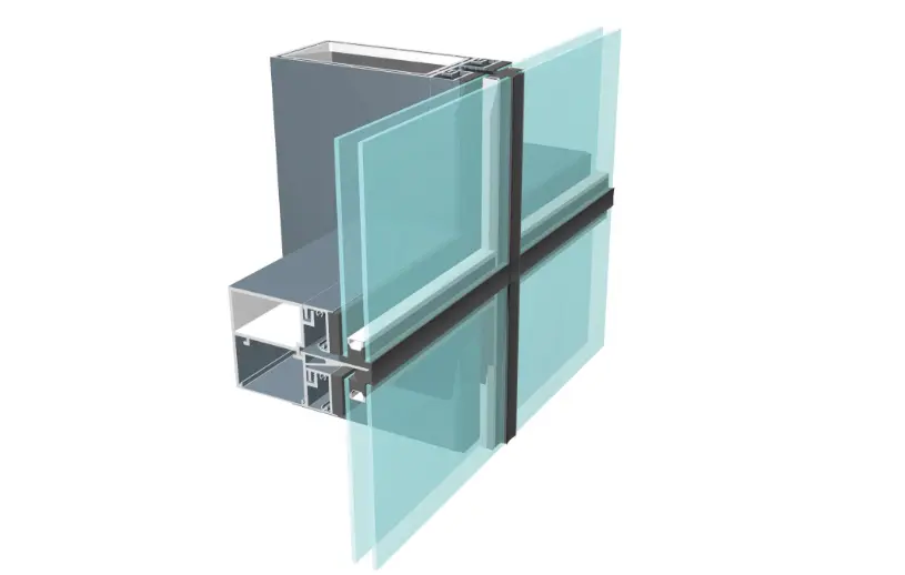 types of glass curtain wall system 