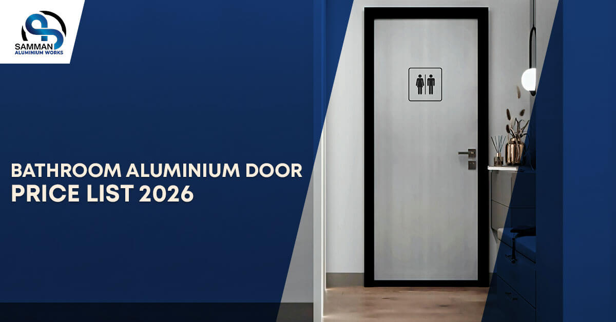 Bathroom Aluminium Door Price