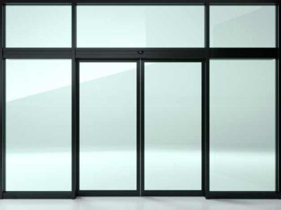 أبواب المنيوم بتصميم مودرن بسيط